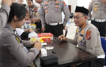 Doa Bersama dan Aksi Kemanusiaan, Iringi Semarak HUT Lalu Lintas Bhayangkara ke-71   