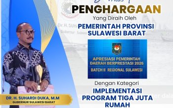 Pemprov Sulbar Dapat Penghargaan Kemendagri, Ini Kata Kadis PUPR tentang Teknis Konstruksi Perumahan