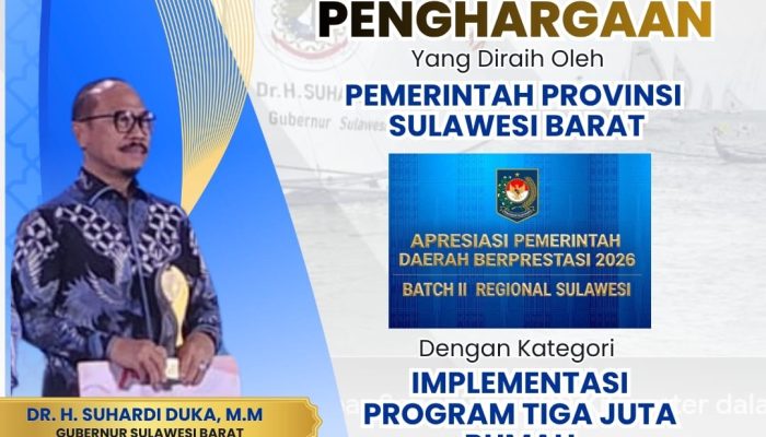 Pemprov Sulbar Dapat Penghargaan Kemendagri, Ini Kata Kadis PUPR tentang Teknis Konstruksi Perumahan