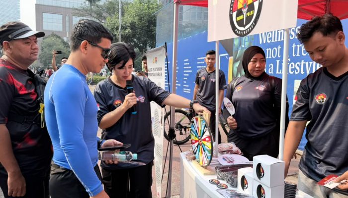 Game Spin Wheel Berhadiah Ramaikan Sosialisasi Hak untuk Tahu di CFD Jakarta