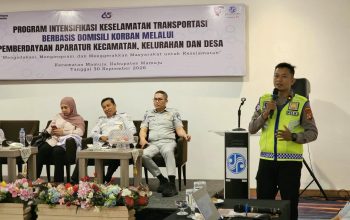 Kasigar Ditlantas Polda Sulbar Soroti Dampak Nyata Laka Lantas di Forum Jasa Raharja Mamuju   
