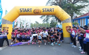 Fun Run PPNI dan IBI Sulbar Digelar, Sekda Junda Maulana Tekankan Pentingnya Hidup Sehat   