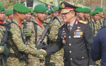 HUT ke-81 TNI di Korem 142/Tatag, Wakapolda Sulbar Tegaskan Soliditas Jaga NKRI