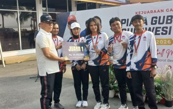 Kejuaraan Gateball Piala Gubernur Sulbar 2026 Resmi Ditutup, Sulawesi Tengah Raih Juara Umum   