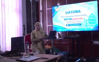 Optimalkan Penyebaran Informasi Publik, Pemprov Sulbar Simulasikan Penggunaan Sipaingngarang   