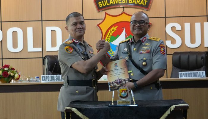 Lapsat Kapolda Sulbar, Komitmen Melanjutkan Kepemimpinan yang Telah Dirintis   