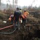 TRC BPBD Sulbar Bersama Tim Gabungan Terus Lakukan Pemadaman Karhutla di Desa Buana Sakti Tommo