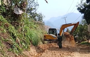 Pembangunan Drainase Salah Satu Program TMMD ke-130 Kodim 1418 Mamuju