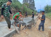 Pembangunan Jalan Desa Pammulukang oleh TMMD, Diharapkan Berdampak Nyata Bagi Masyarakat