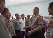 Sambangi Polresta Mamuju, Kapolda Pastikan Kesiapan Pelayanan Hingga Satuan Kewilayahan