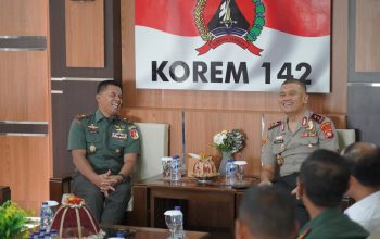 Kawal Agenda Presiden dan Prioritas Kapolri, Polda Sulbar–Korem 142/Tatag Perkuat Sinergi untuk Masyarakat   