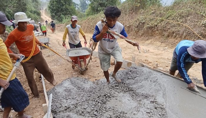 TMMD ke-130 Perkuat Kemanunggalan TNI dan Rakyat Lewat Pembangunan Jalan