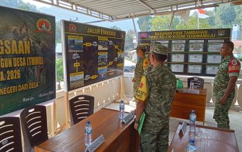 Satgas TMMD ke-130 Terus Genjot Pengerjaan Drainase di Desa Pammulukang