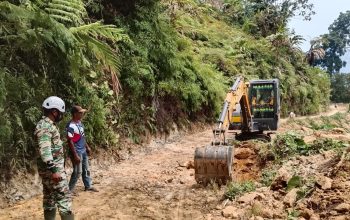 Satgas TMMD ke-130 Terus Genjot Pengerjaan Drainase di Desa Pammulukang