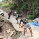 TMMD ke-130 Lanjutkan Pembangunan Talud di Desa Pammulukang