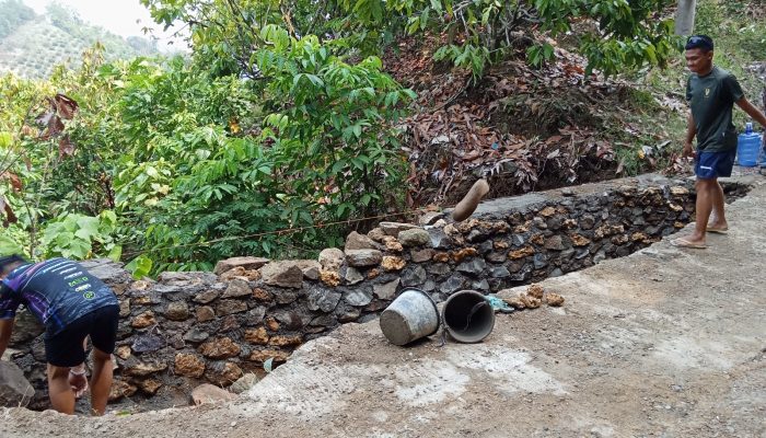 Pembangunan Talud Tmmd Ke-130 di Pammulukang Kini Hampir Rampung