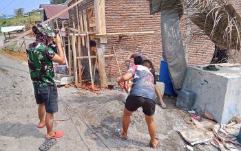Pembangunan RTLH Oleh TMMD di Pammulukang Untuk Peningkatan Kualitas Hidup Masyarakat