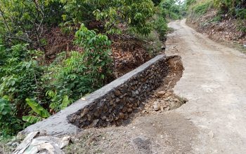Pengerjaan Talud TMMD ke-130 Kodim 1418/Mamuju Rampung 100 Persen