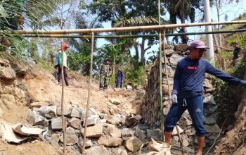 TMMD ke-130 Kodim 1418/Mamuju, Pembangunan Plat Duiker 1 Terus Berjalan